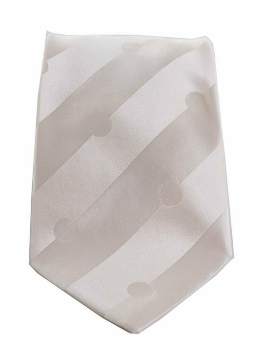 Giorgio Armani Silk Men's Tie Printed White