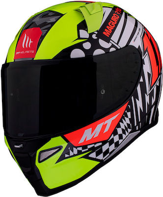 MT Revenge 2 Sergio Garcia Motorradhelm Volles Gesicht DOT 1450gr