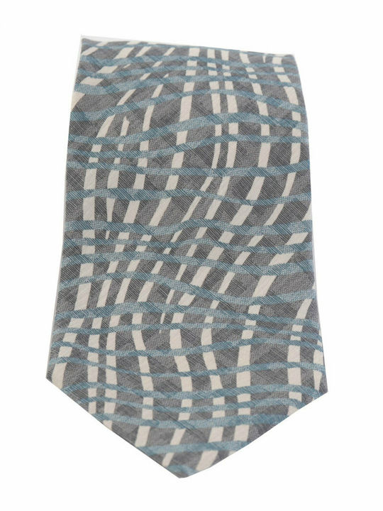 Giorgio Armani Men's Tie Silk Monochrome in Gray Color