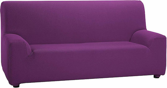 Mc Decor Tunez Husă Elastică Canapea cu două locuri Violet 130εκ. 1buc MCL.EL.TUNEZ.DI-MVB