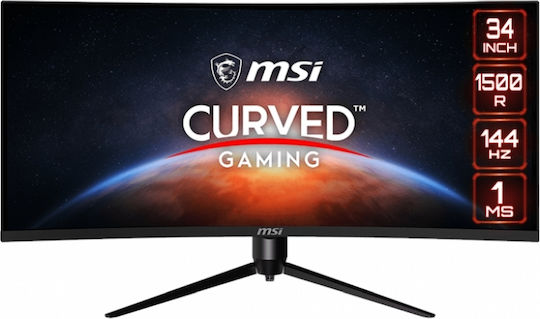 MSI Optix MAG342CQR Ultrawide VA Curved Gaming Monitor 34" QHD 3440x1440 144Hz