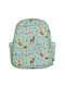 A Little Lovely Company Forest Friend Kids Bag Backpack Green 27cmx19cmx32cmcm