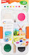 Deli Set of Watercolours Multicolored with Brush 8pcs 310552