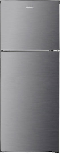 Davoline Kühlschrank mit Doppeltür 334Es NoFrost H170xB60xT67cm. Inox 801223240