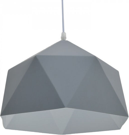 Click Hängelampe Gray mit Fassung E27 38x23x38cm.