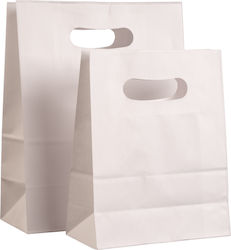 Paper Bags White 22x18x8cm 600pcs 1206