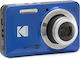 Kodak Pixpro FZ55 Compact Aparat Foto 16MP Cu Zoom Optic 5x cu Ecran 2.7" Albastru