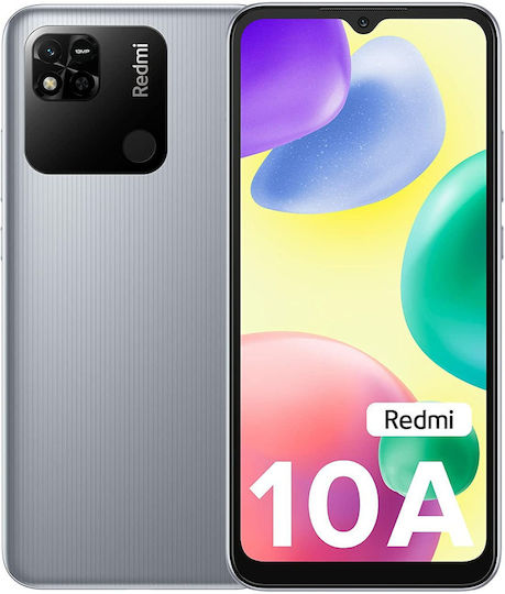 Xiaomi Redmi 10A Dual SIM (3GB/64GB) Chrome Silver