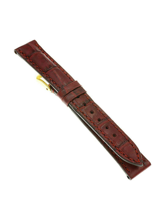 Rios 1931 Louisiana Leather Strap Bordeaux/Gold...