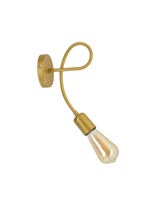 ArteLibre ALE Modern Wall Lamp with Socket E27 Gold