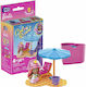 Mega Bloks Конструктори Barbie Beach Day Color Reveal за 4+ Години 16 Бройки