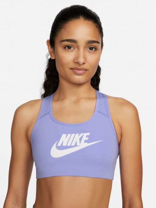 Nike Swoosh Women's Sports Bra without Padding Purple