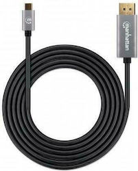 Manhattan USB 2.0 USB-C männlich - DisplayPort 2m (354844)