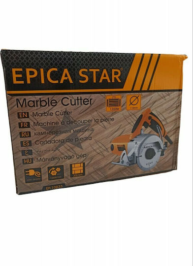 Epica Star EP-10833 Циркулярна пила 1200W със Система за Изсмукване