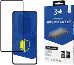 3MK HardGlass Max Lite Full Face Tempered Glass Black (Poco F4 GT) 3MK3854BLK