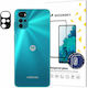 Wozinsky Full Camera Protection Tempered Glass Black for the Moto G22