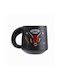 Paladone Stranger Things: Hellfire Club Demon Tasse Keramik Schwarz 400ml 1Stück