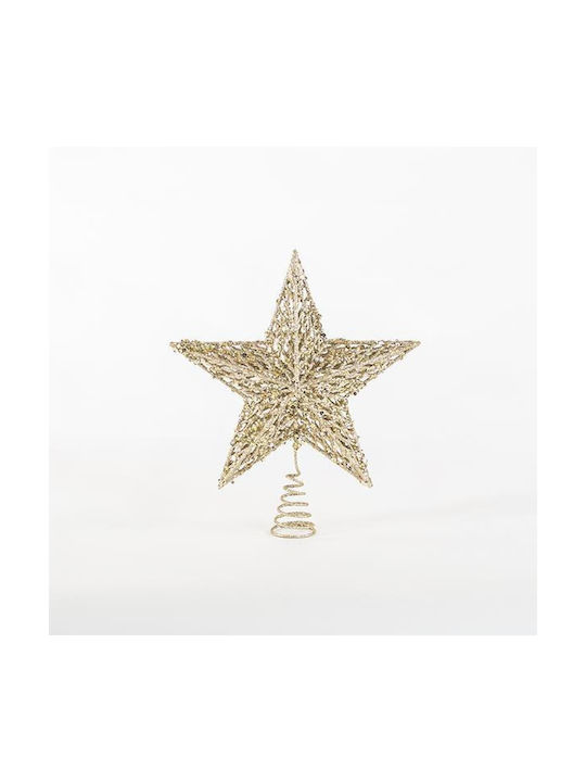 Eurolamp Christmas Star Ornament Gold 30.5x34.5cm