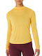 ASICS Women's Athletic Blouse Long Sleeve Yellow