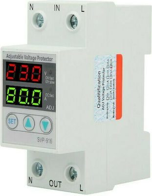 VLC SVP916-63Α Single phase Digital Voltage Monitor