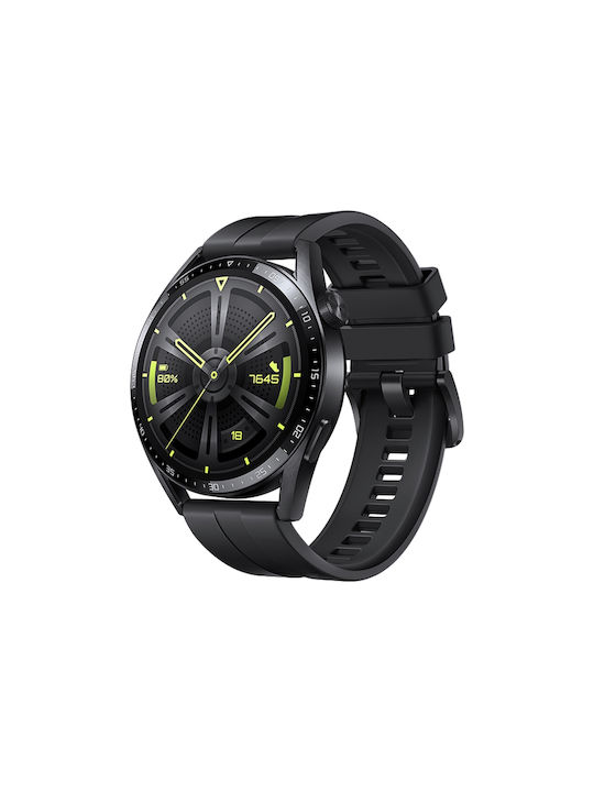 Hurtel Strap One Strap Silicone Black (Huawei Watch GT3 (42mm))