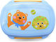 Oops Kids Set Lunch Plastic Box 0.37lt Blue L18...