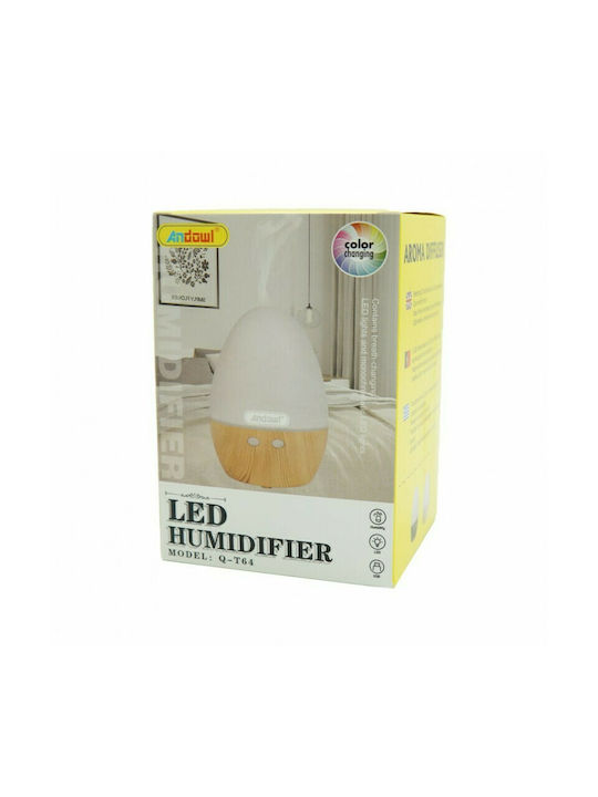 Andowl Lumini LED Dispozitiv de aromaterapie Alb Q-T64