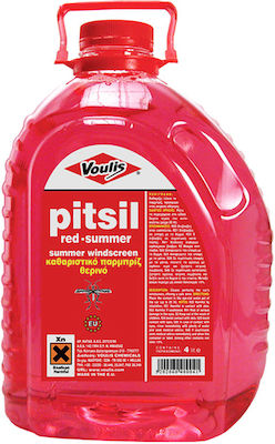 Voulis Pitsil Red Cleaner Liquid Car Windows 4lt 2.06.040.4000