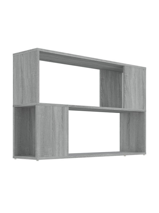 Bibliothek Grey Sonoma 100x24x63cm