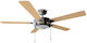Cecotec EnergySilence Aero 540 Тавани Вентилатор 132см с Осветление Кафяв / Сребърен