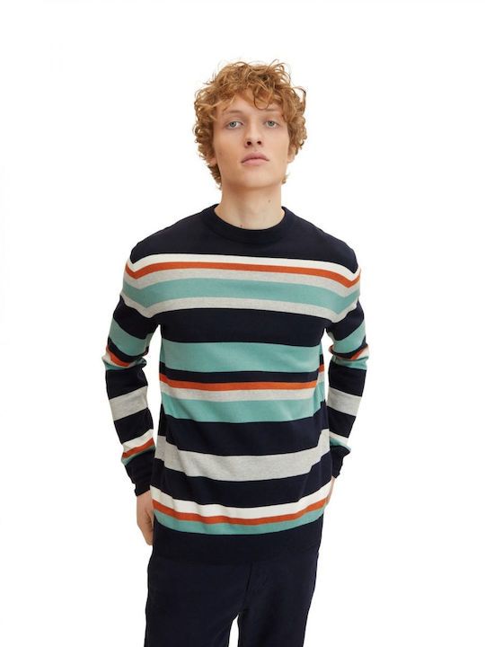 Tom Tailor Men's Long Sleeve Sweater Multicolour