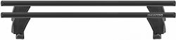 Menabo Delta 123cm. for Cars with Factory Bars (with Roof Rack Legs) Black Menabo Delta 123cm. for Cars with Factory Bars (with Roof Rack Legs) Black