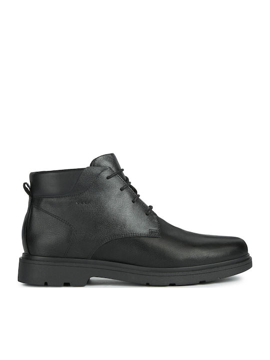 Spherica Ec1 A Leder Anatomisch Chukka Herrenstiefel Schwarz