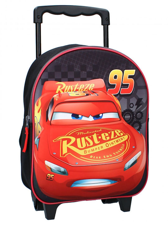 Disney Cars Ghiozdan Școlar Troler Școală Primară Roșu