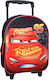 Disney Cars Ghiozdan Școlar Troler Școală Primară Roșu
