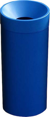 Viomes Recycling Plastic Waste Bin 28lt Blue