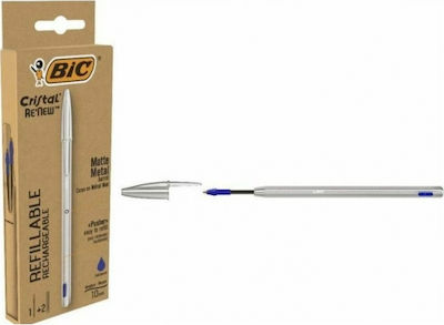 Bic Στυλό Ballpoint 1.0mm με Μπλε Μελάνι