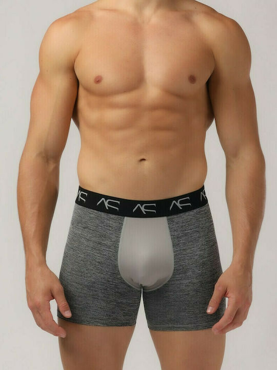 Adam Smith - Mesh Combo Boxers - Grey