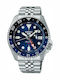 Seiko 5 Sports Men's Watch 42.5mm Automatic with Silver Metal Bracelet