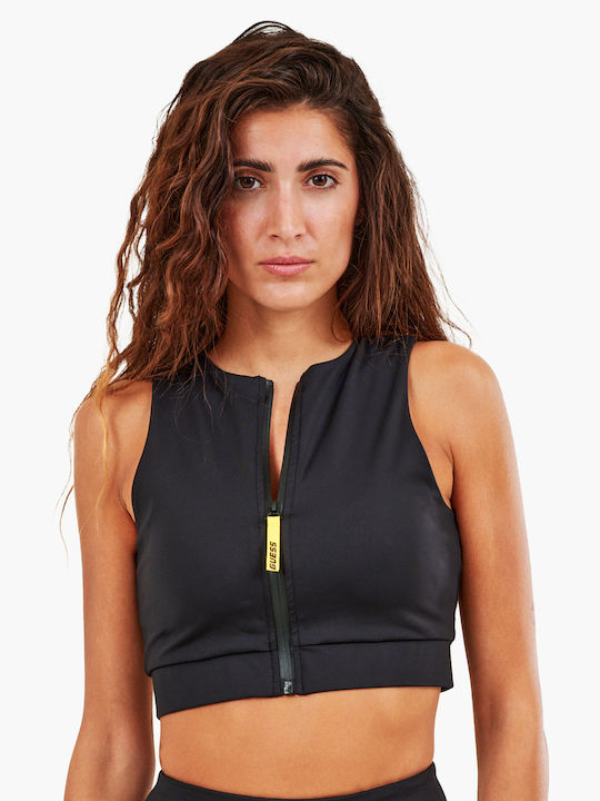 Guess Women's Sports Bra without Padding Black