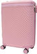 Forecast LSDQ-04 Βαλίτσα Καμπίνας με ύψος 55cm σε Ροζ χρώμα