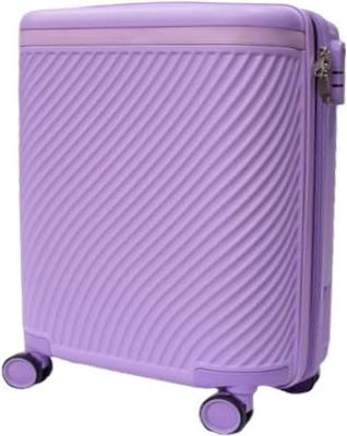 Forecast LSDQ-04 Cabin Travel Suitcase Hard Lila with 4 Wheels Height 55cm.