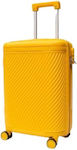 Forecast LSDQ-04 Cabin Travel Suitcase Hard Yellow with 4 Wheels Height 55cm