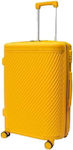 Forecast LSDQ-04 Μεγάλη Βαλίτσα με ύψος 75cm σε Κίτρινο χρώμα
