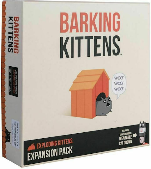 Game Expansion Barking Kittens for 2-5 Players 7+ Years Old (EN) Exploding Kittens