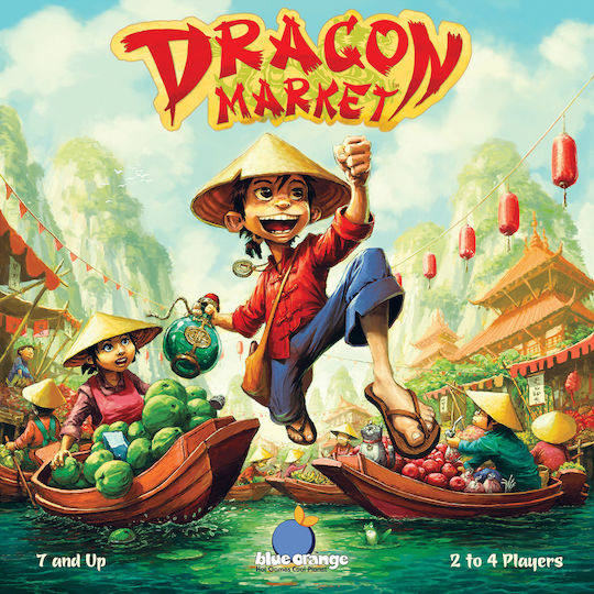 Board Game Dragon Market for 2-4 Players 7+ Years Old (EN) Blue Orange Games