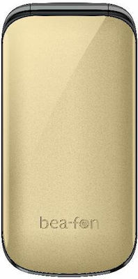 Bea-fon C245 Dual SIM Handy mit Tasten Gold