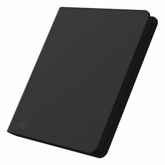 Ultimate Guard Game Accessory 12-Pocket Zipfolio (Quadrow) Pro-Binder - XenoSkin Black