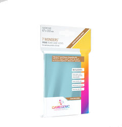 Gamegenic Prime Clear 7 Wonders Card Sleeves 80...