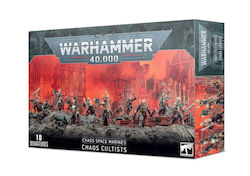 Games Workshop Warhammer 40.000 Space Marines Chaos Chaos Cultists Figure Games Workshop Warhammer 40.000 Space Marines Chaos Chaos Cultists Figure
